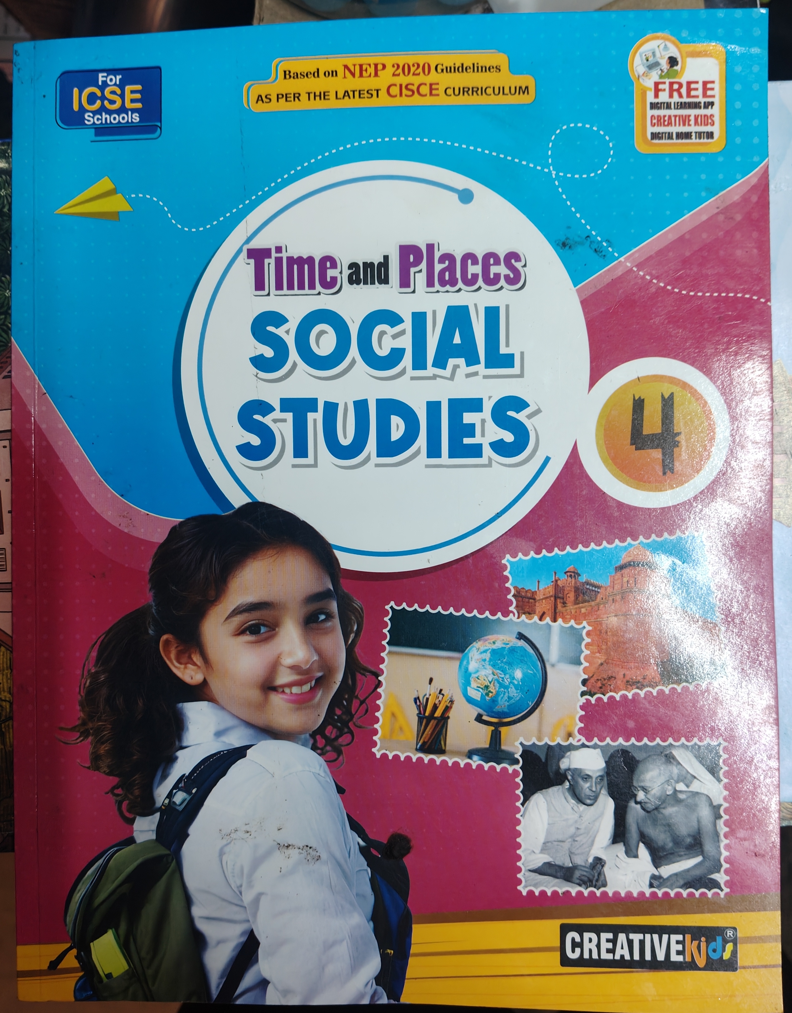 ICSE textbook cover